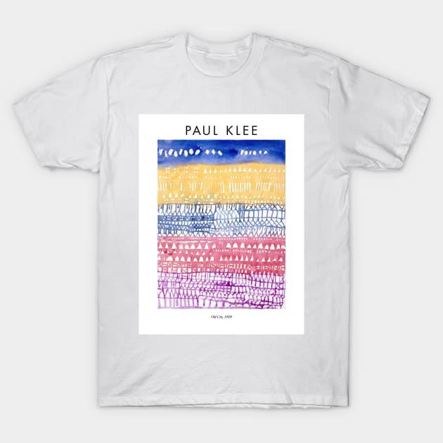 Paul Klee - Old City T-Shirt by MurellosArt